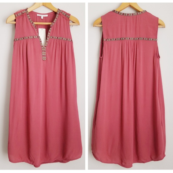 Daniel Rainn Dresses & Skirts - Daniel Rainn | NWT Split Neck Shift Dress XS